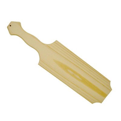 Natural Unfinished Wood Paddle