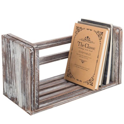 Handmade Rustic Wooden Nursery Bookshelf