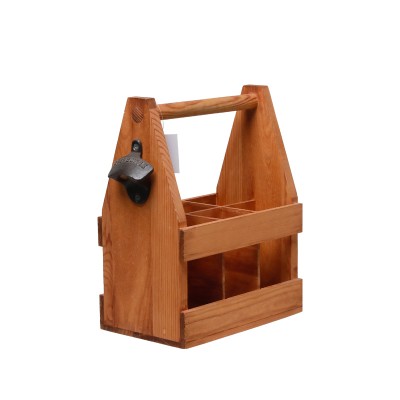 Rustic Farmhouse Wood Wine Bottle Rack Wine Bottle Caddy Wooden Wine Holder