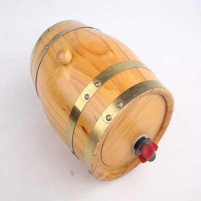 Small Wooden wine  Barrel with custom color