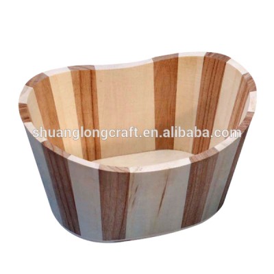 Promotional cheap wooden barrels&decorative mini wooden barrels&wooden foot bath bucket