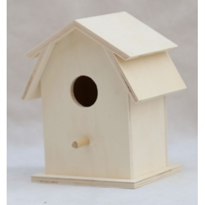 Paintable Bird House Bird watching Made easy  Attracts small birds like Finch, Parakeet  Craft for Kids Home Decor Perfect Gifti